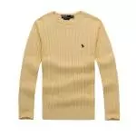 polo-ralph lauren pulls hommes 2019U chute hiver round col 9519 gold